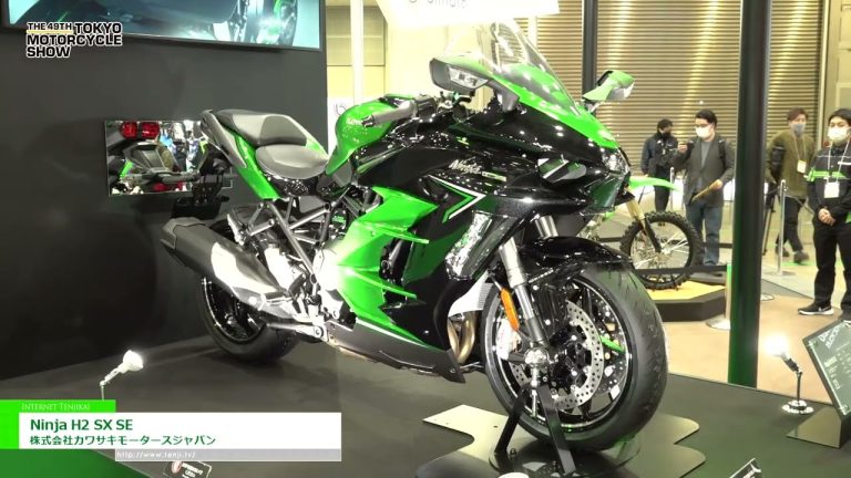 [第49届东京摩托车展] 忍者 H2 SX SE - 日本川崎汽车株式会社