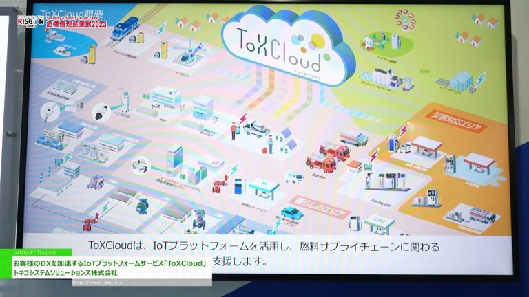 [RISCON 东京 2023] 物联网平台服务“ToXCloud”加速您的 DX - 东机科系统解决方案有限公司