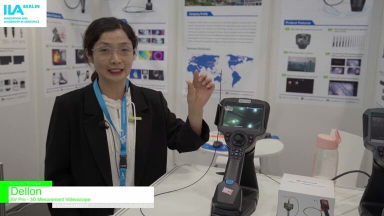 [2024 年柏林 ILA] 德隆 - SV Pro 3D 测量视频内窥镜