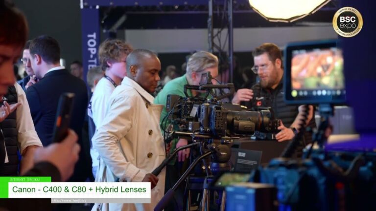 [2025 年 BSC 博览会] C400、C80 和混合镜头 - 佳能
