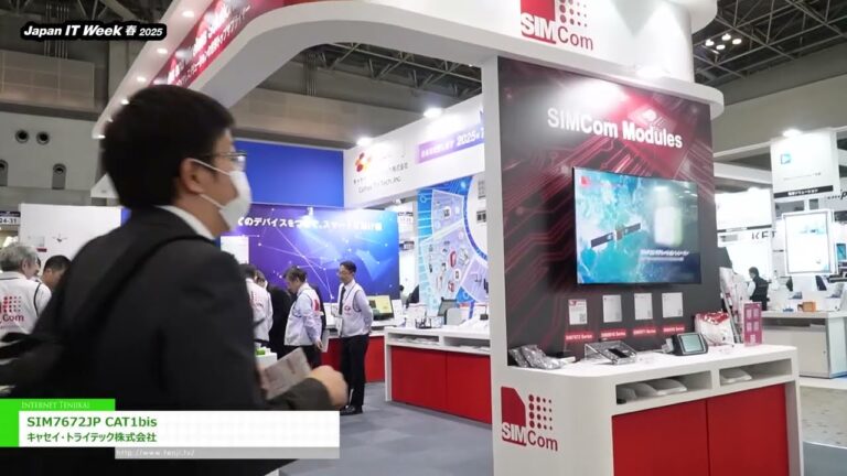 [2025 年春季日本 IT 周] SIM7672JP CAT1bis - 国泰科技股份有限公司