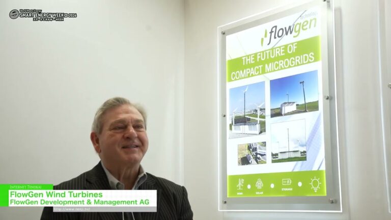 风力涡轮机 - FlowGen Development & Management AG [SMART ENERGY WEEK 2026 [March]]