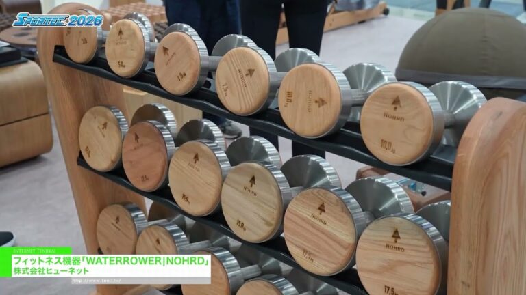 健身器材 WATERROWER|NOHRD - HUNET Co., Ltd. [SPORTEC 2026]