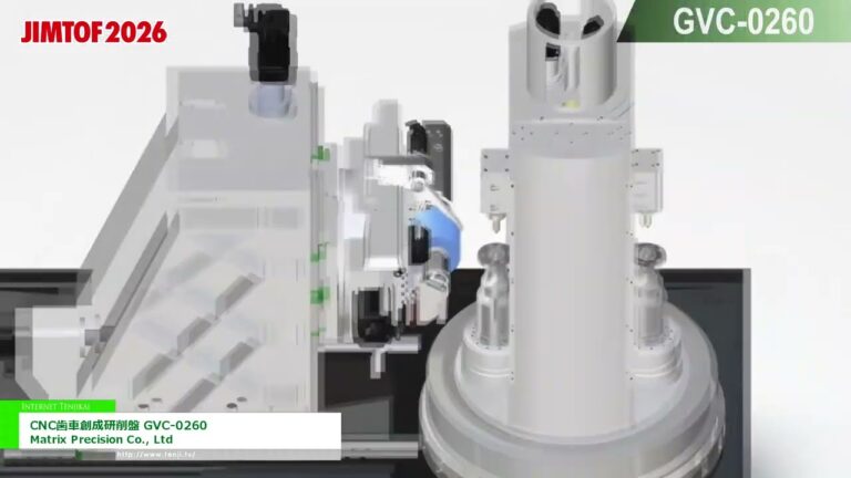 Matrix Precision Co., Ltd JIMTOF 2026 CNC歯轮创成磨床 GVC-0260